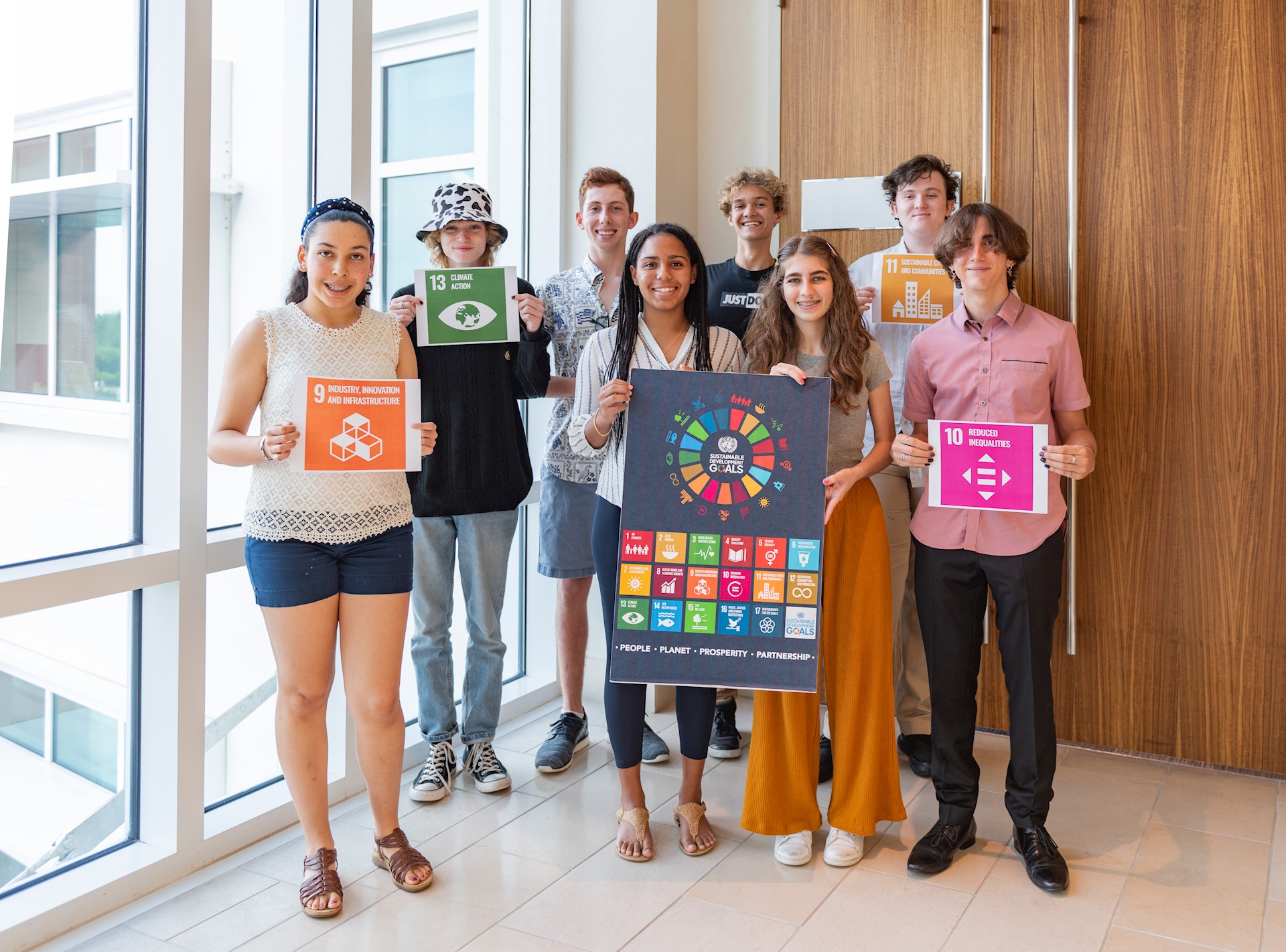 Students participate in pilot programme focusing of Sustainable Development Goals