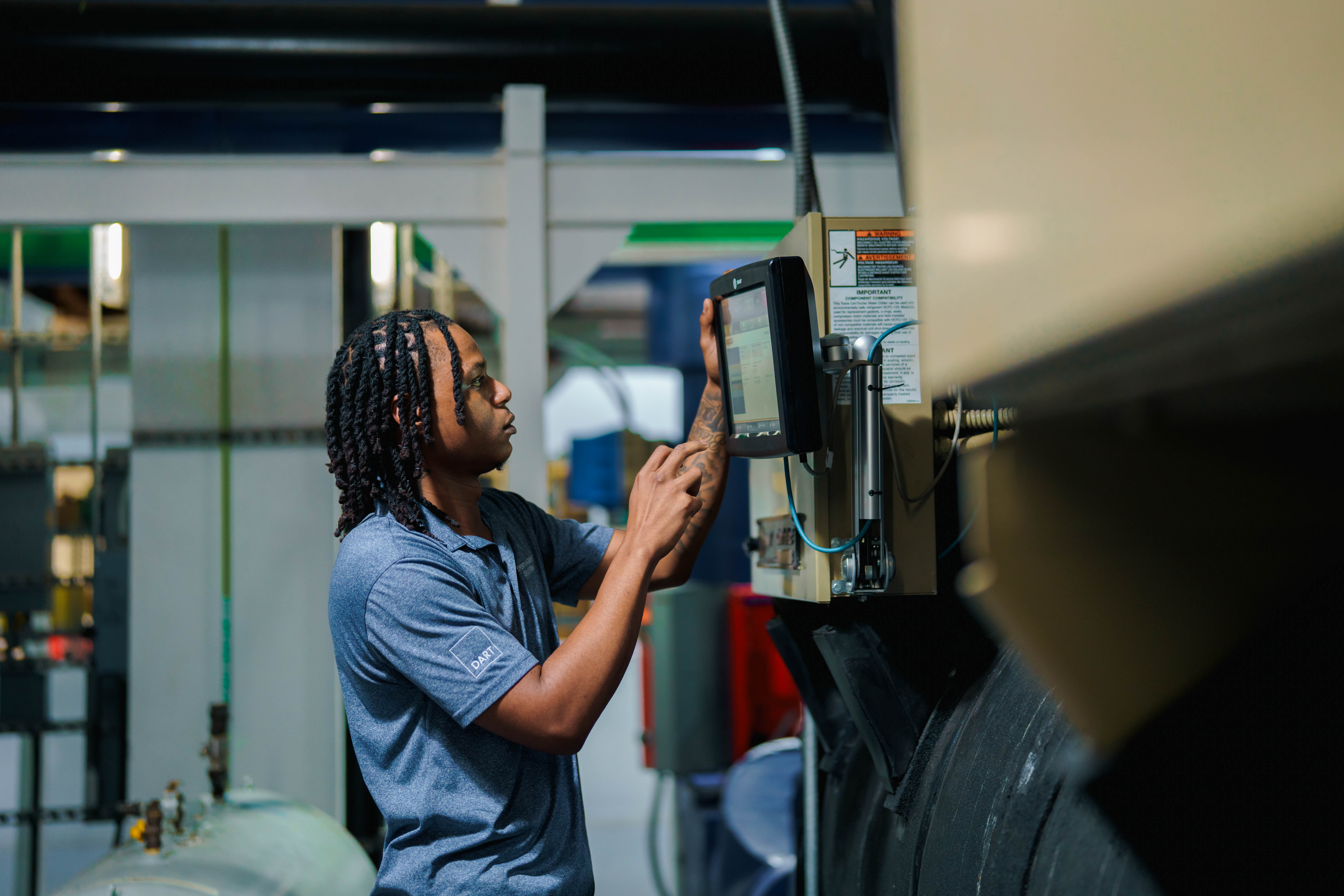 Assistant Chiller Plant Technician Cam’Rom Solomon