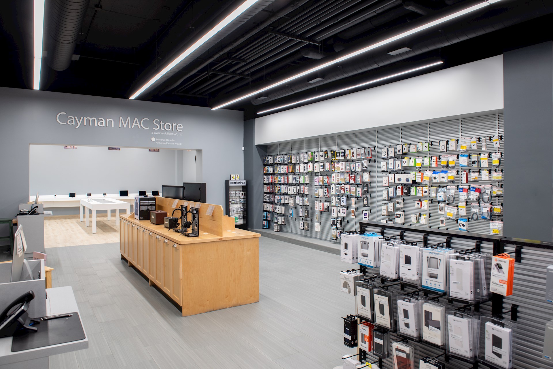 The new Cayman MAC Store in One Nexus Way.