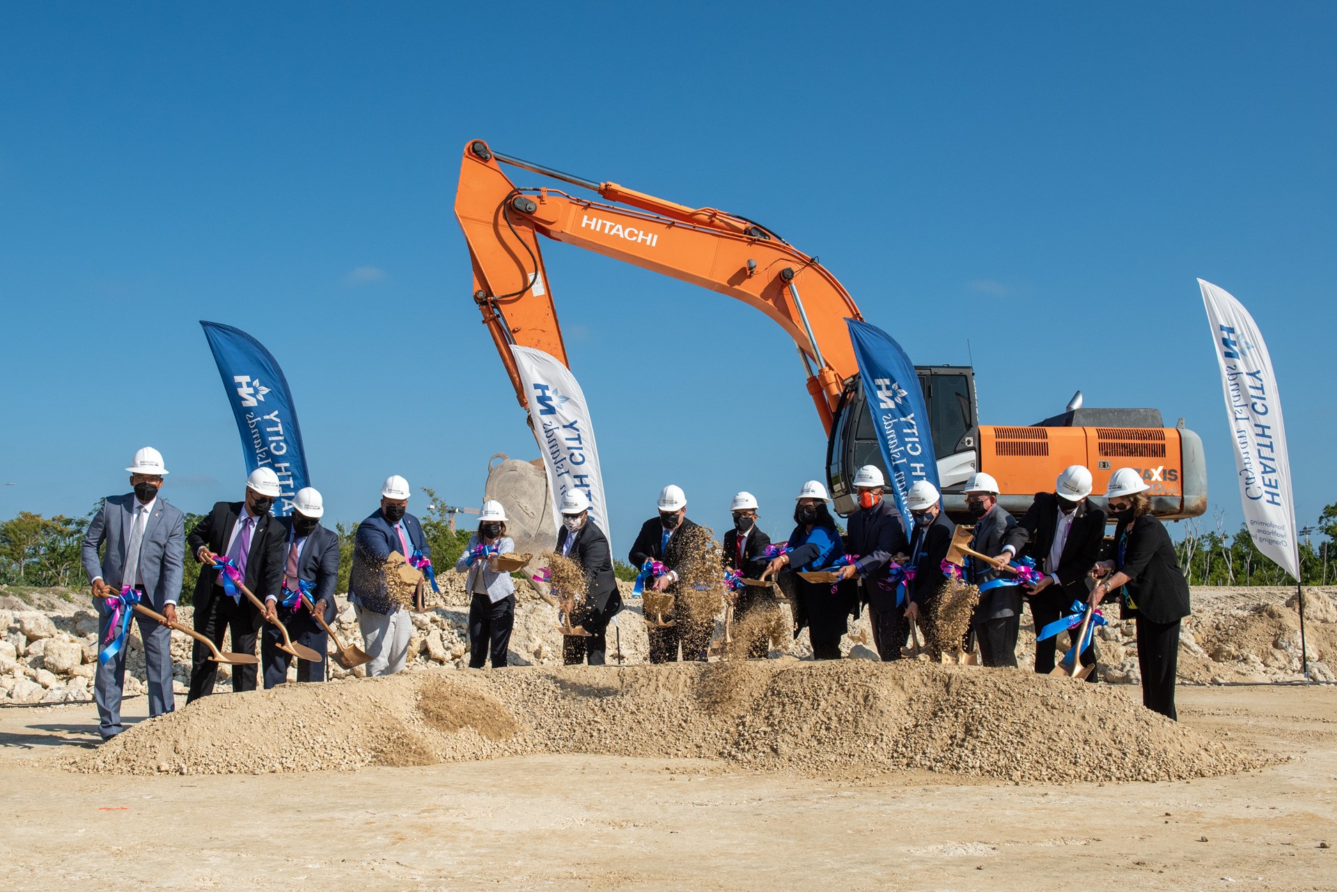 Health City Camana Bay underway