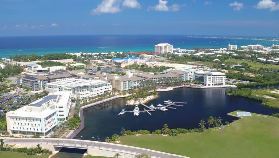 Camana Bay harbour