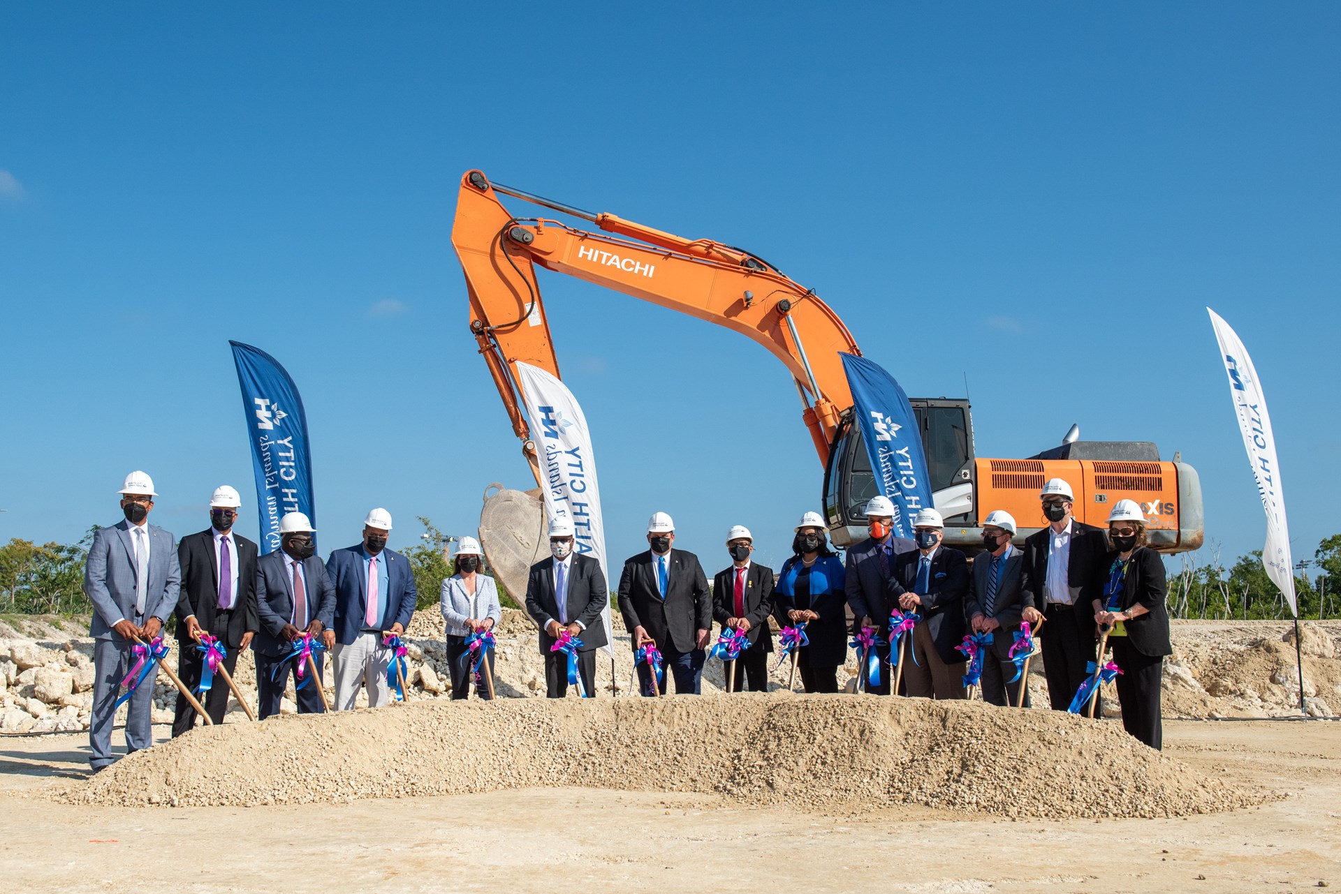 Health City Camana Bay breaks ground