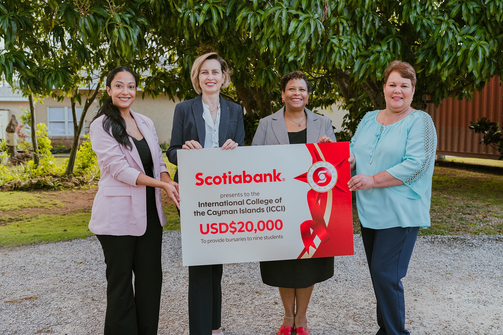 donation cheque