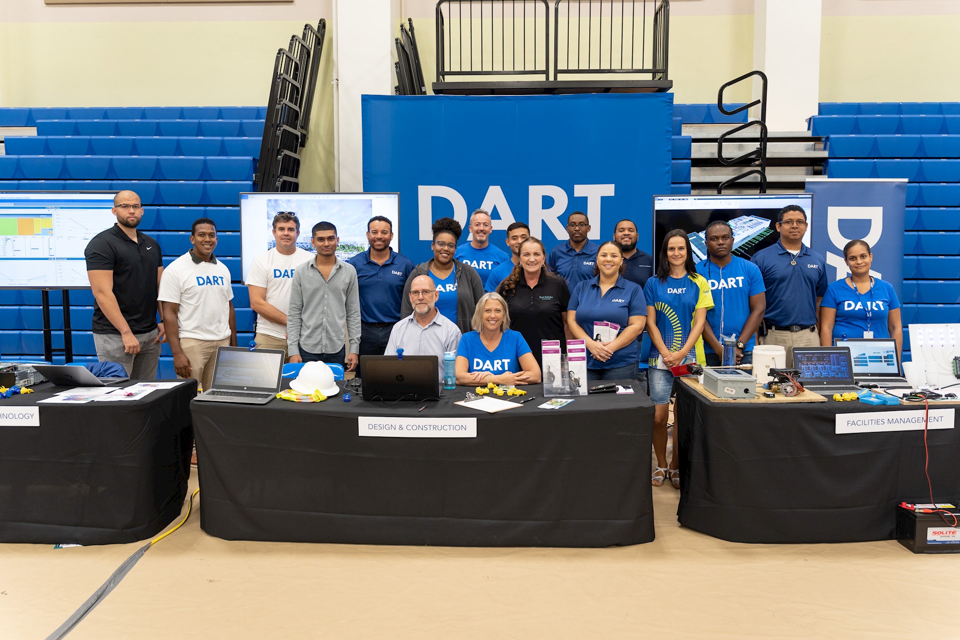 Dart at high school career fairs