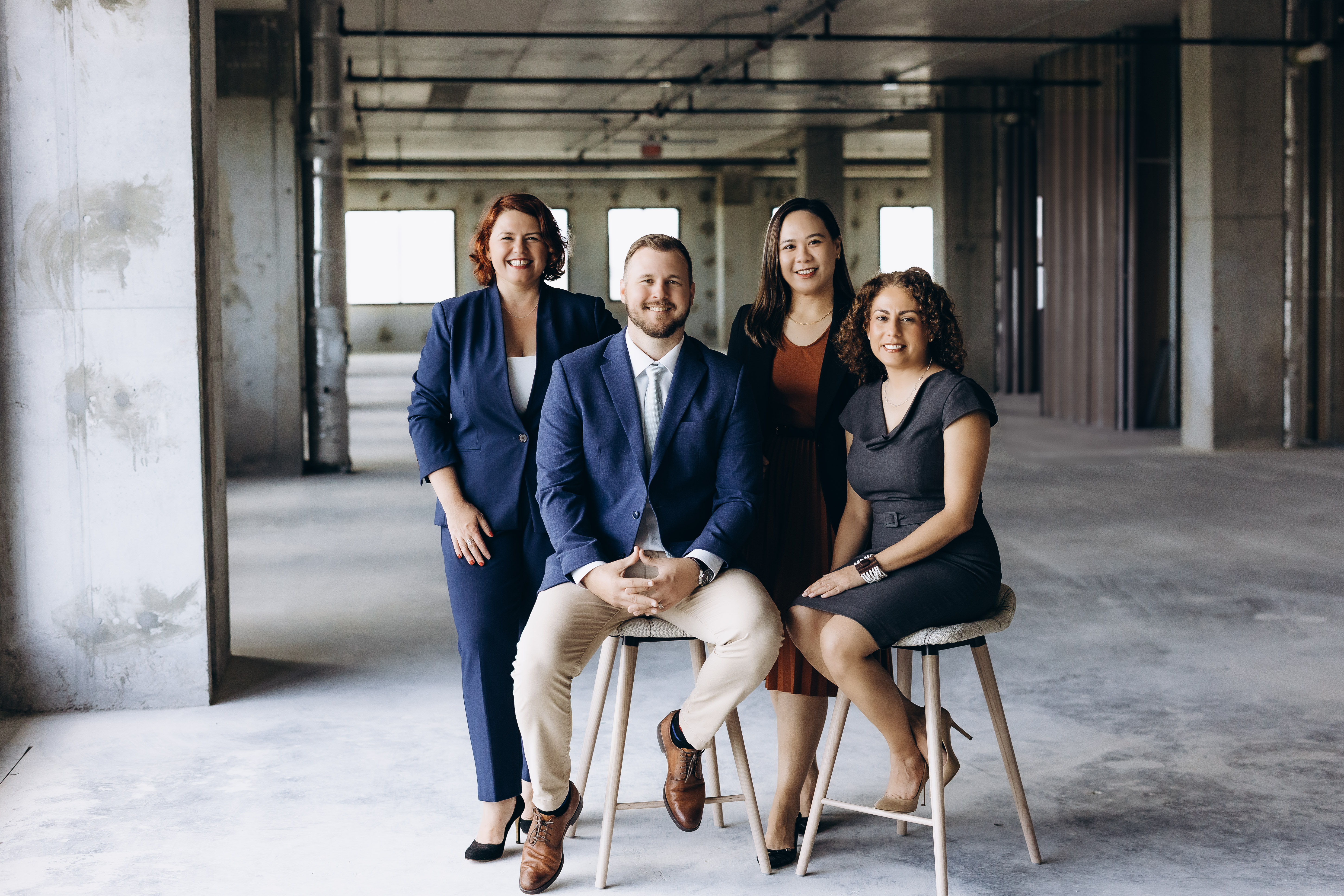 Dart commercial leasing team (L-R) Jennifer Ebanks, Trent Christie, Abigail Ferrera