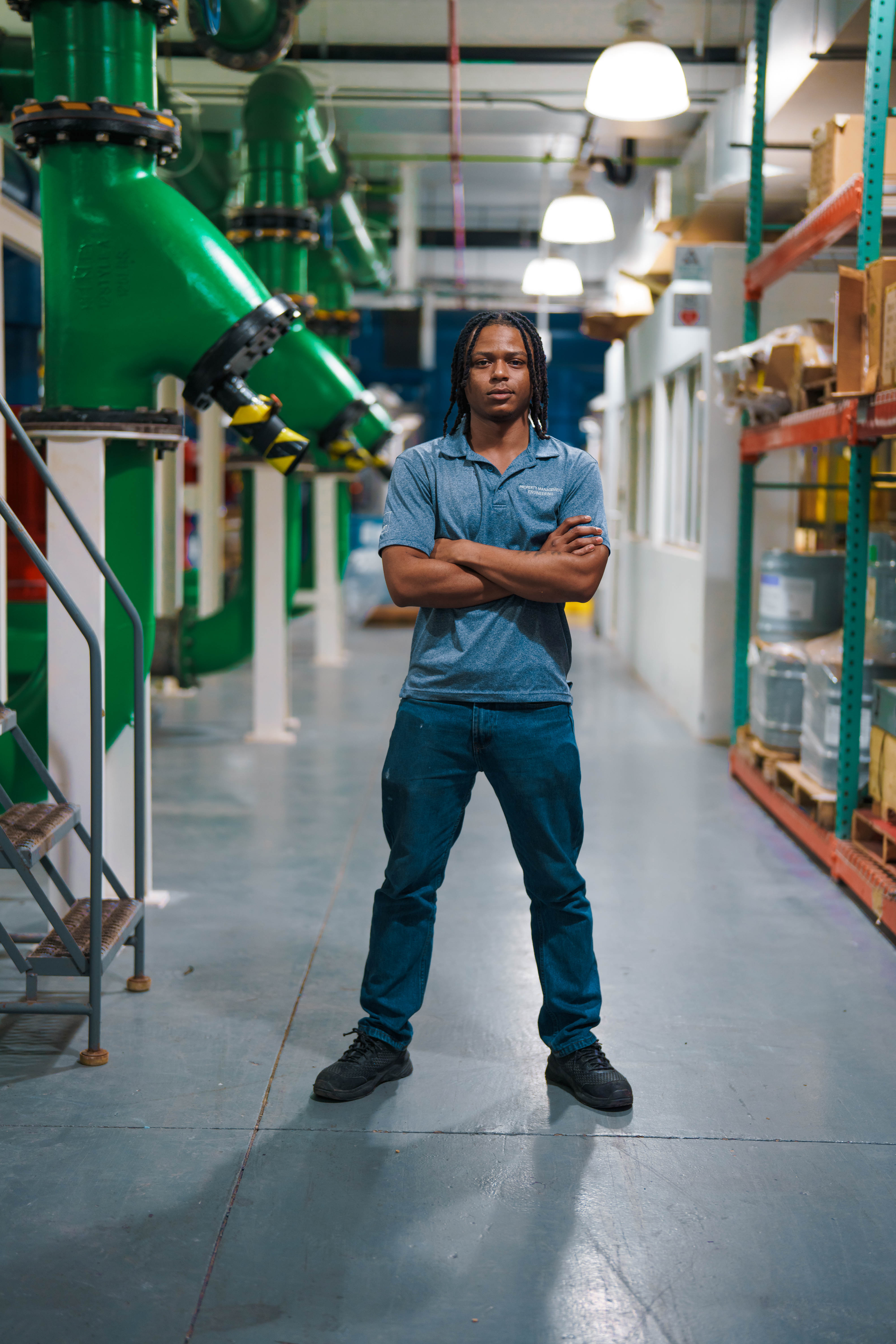 Assistant Chiller Plant Technician Cam’Rom Solomon