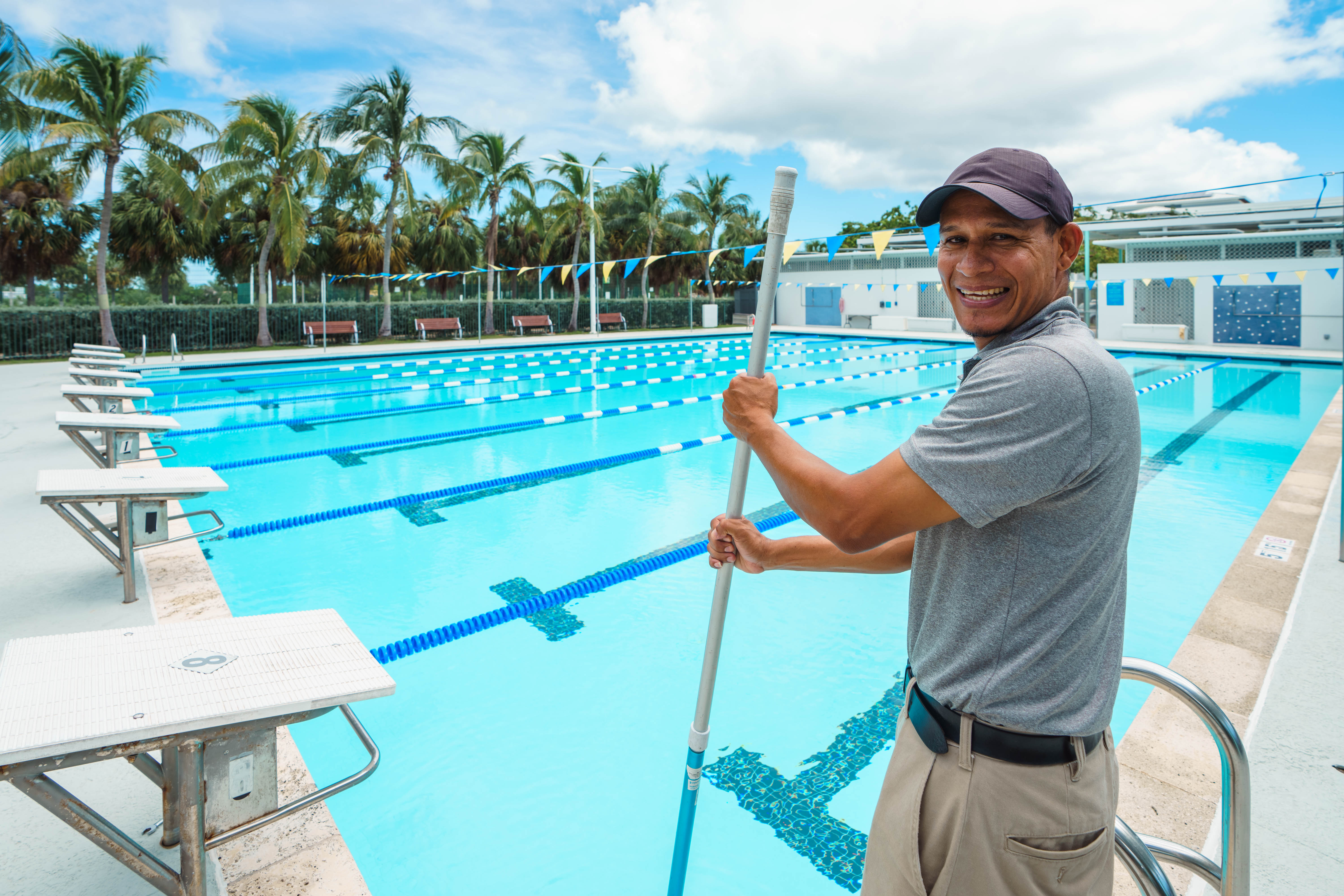 A day in the life of property management: General Maintenance Technician - Sports Facility Perry Ezekiel